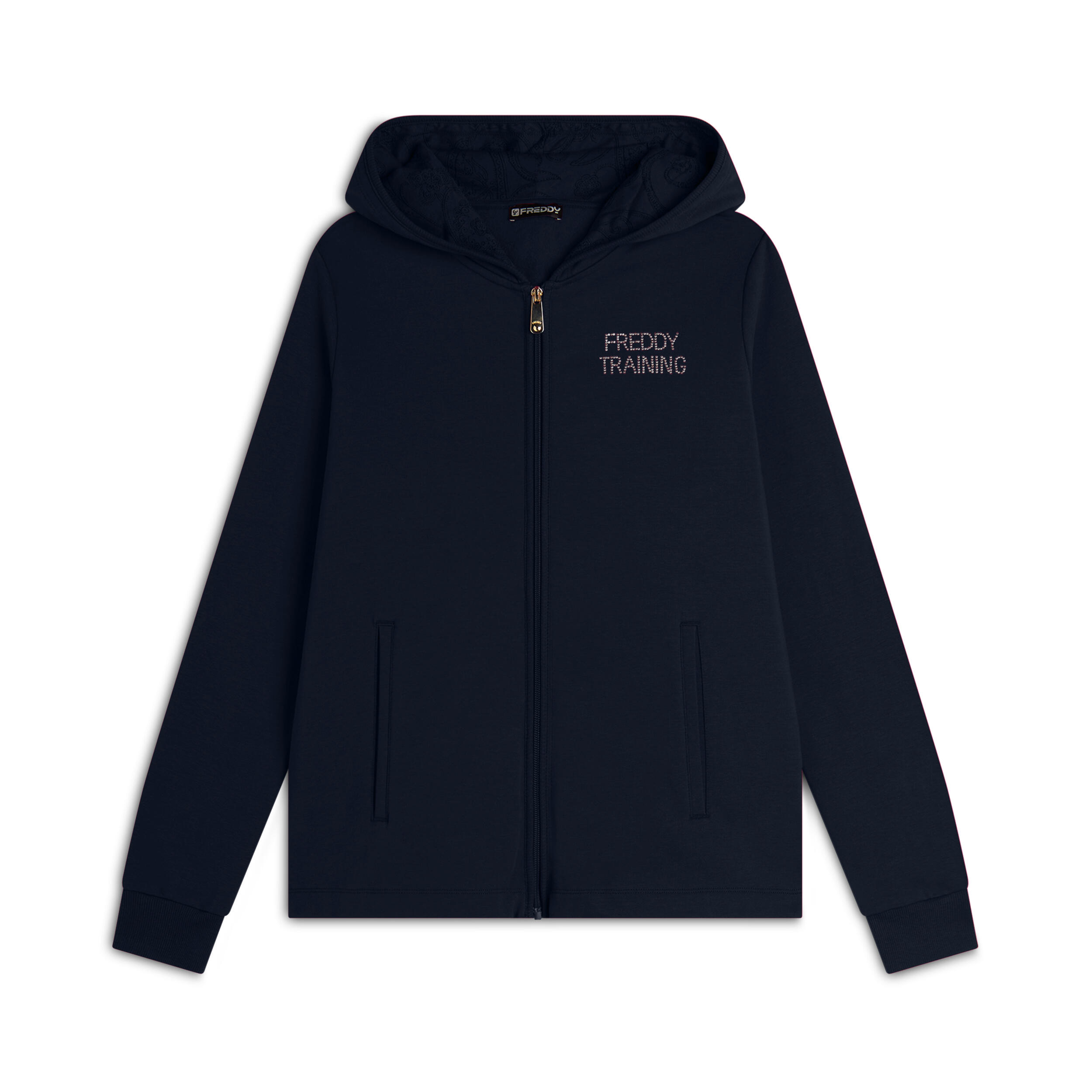 Sweat zippé capuche femme decathlon sale